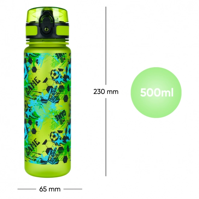 BAAGL Tritanflaske til drikkefodboldspil, 500 ml