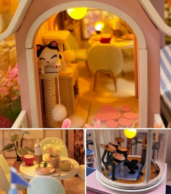 Dvǐđěťi miniature hus Eventyrslot