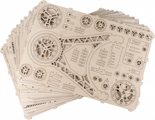 Træmodel af pariserhjul WOODEN CITY