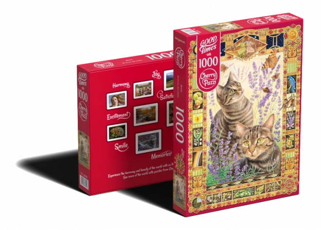 Puslespil Cherry Pazzi Katte 1000 brikker