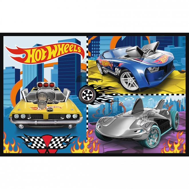 Puslespil 2x70 Biler Hot Wheels
