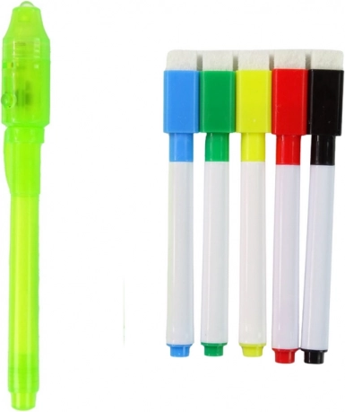LED-lyspen og tørreviskere