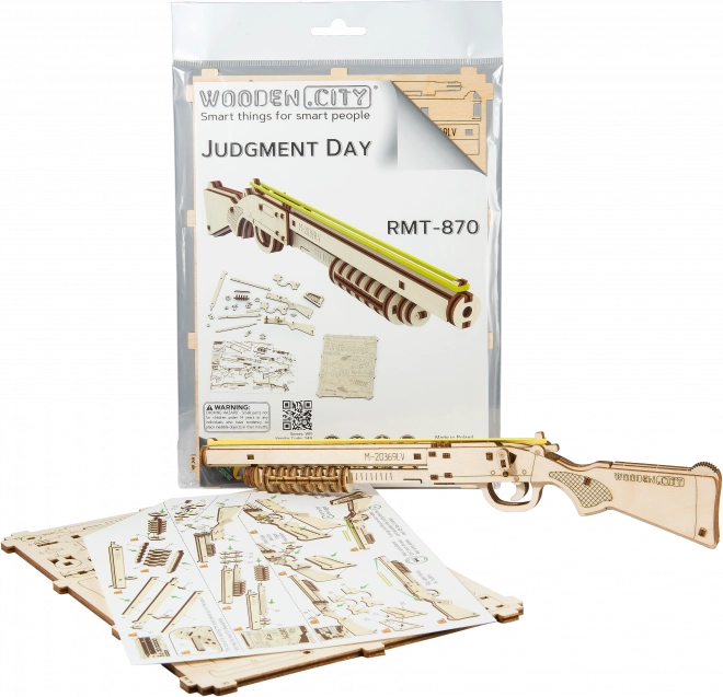 Træ 3D puslespil WOODEN CITY Judgment Day Riffel RMT-870