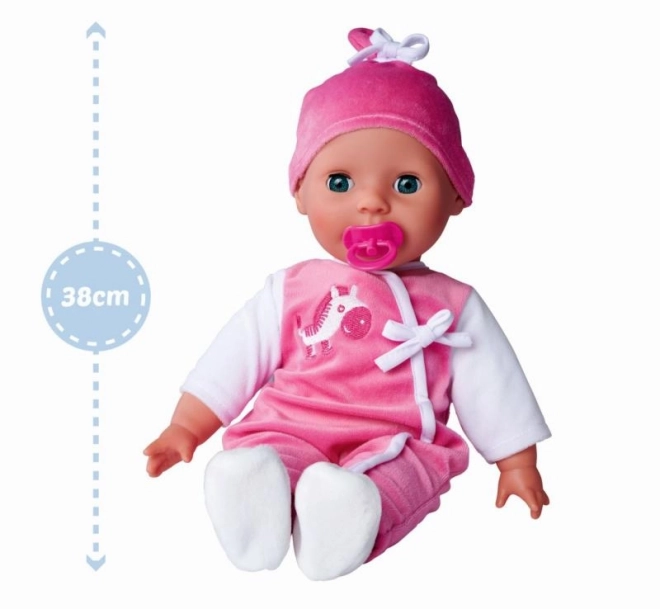 Dukke Laura, 24 babylyde, 38cm