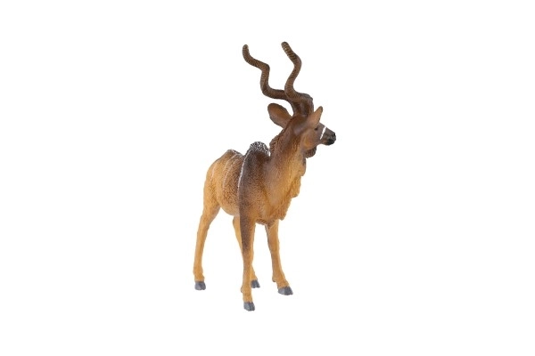 Kudu stor zoo-dekoration plast 14cm i pose