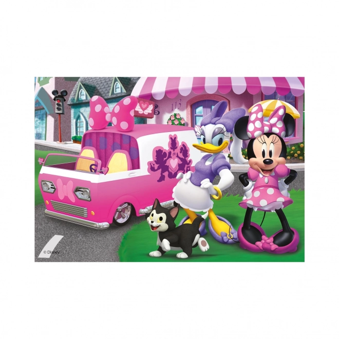 Puslespil Minnie og Daisy 48 stykker