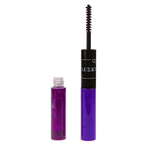 Lukky 2-i-1 mascara og glitter til øjenvipper, lilla