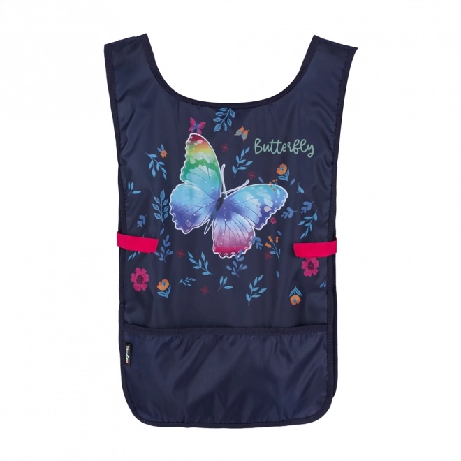 Forklæde poncho Sommerfugl 2