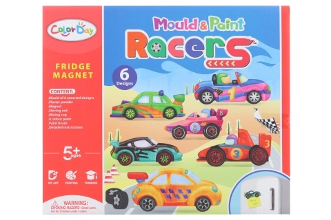 Kreativt sæt med magneter Racerbiler