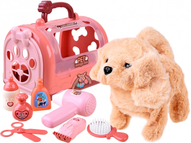 Interaktiv plysbamse i SPA-salon