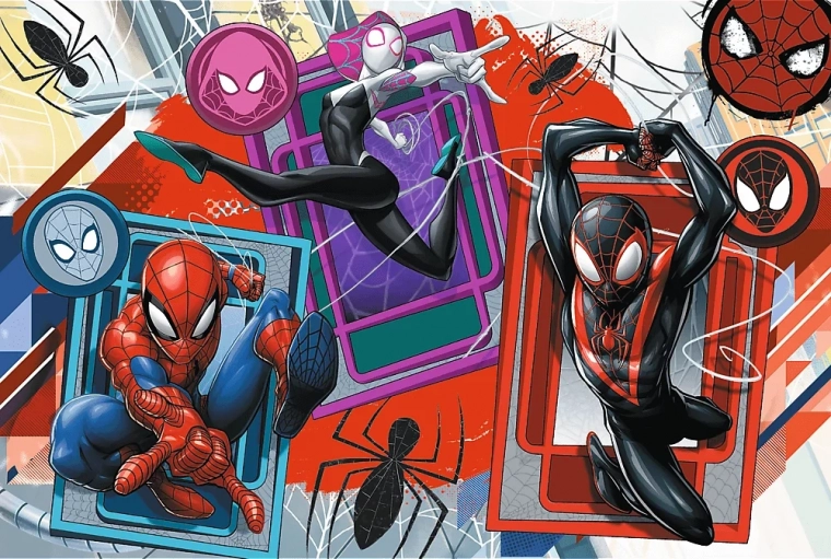 puslespil 24 maxi – Disney Marvel Spiderman – edderkoppesanser