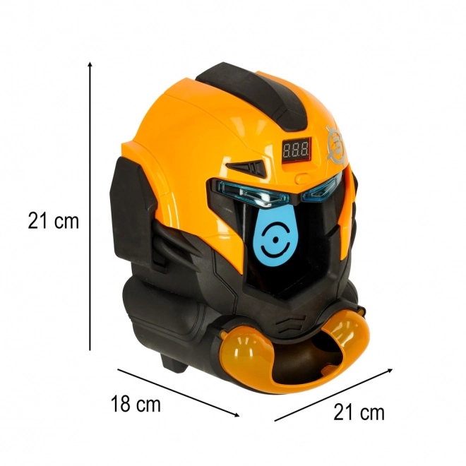 Færdighedsspil målskydning med robot