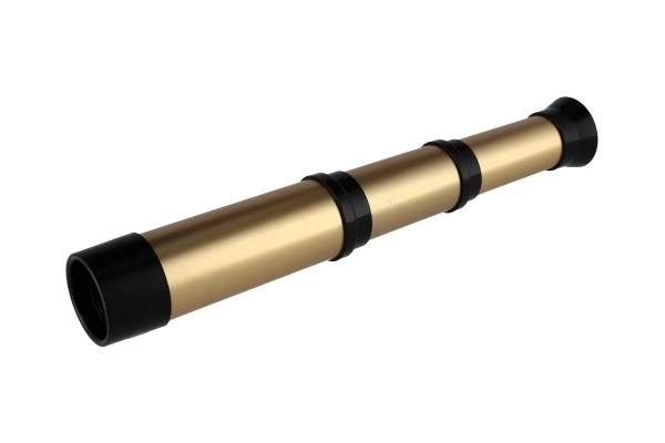 Piratisk teleskop plast 19cm 2 farver i æske 5x19x5cm 8 stk i boks