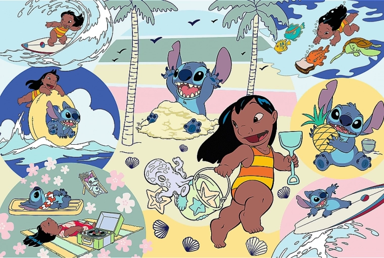 Puslespil LILO & STITCH – Stitches regler, 160 brikker