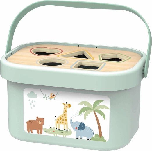 Sorteringsboks med opbevaringslåg