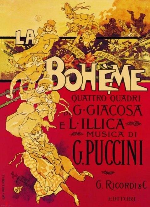 Puslespil Eurographics La Bohème 1000 brikker