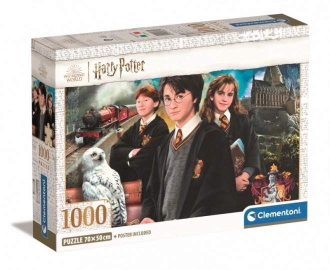 Puslespil 1000 brikker Harry Potter fra Clementoni
