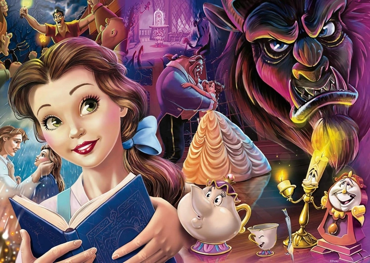 Puslespil Disney Skønheden og Udyret 1000 brikker