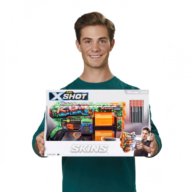 Afgangspistol X-Shot Skins Dread med 12 pile, version B