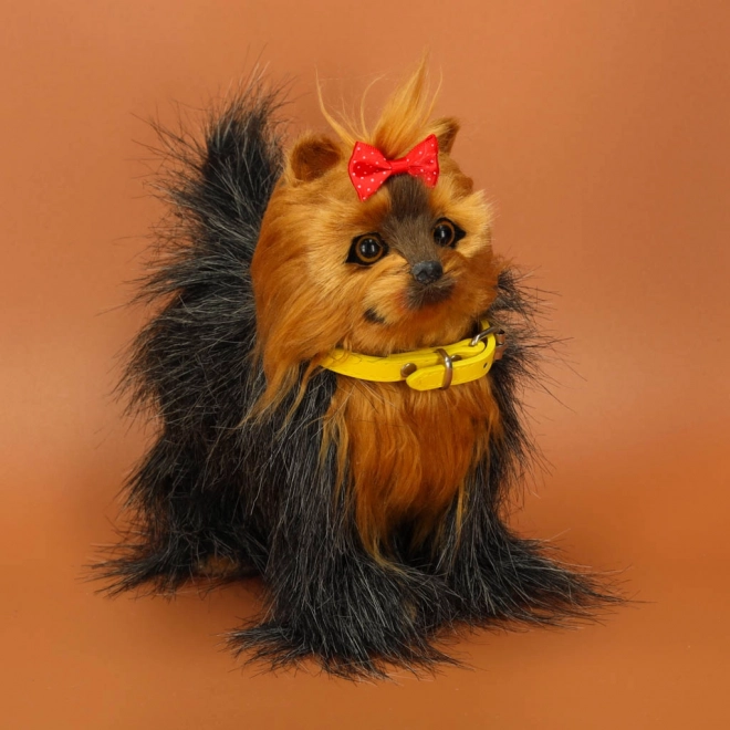 Interaktiv plysbamse Yorkie-hund