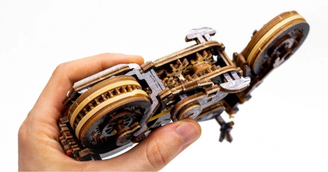 WOODEN CITY 3D puslespil Motorcykel Cruiser Begrænset udgave 168 dele