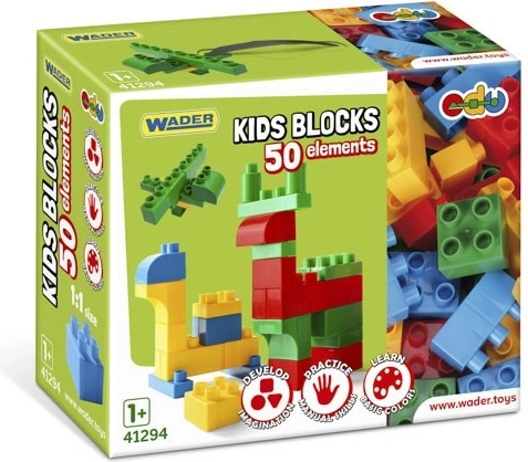 Byggesæt Kids Blocks 50 dele