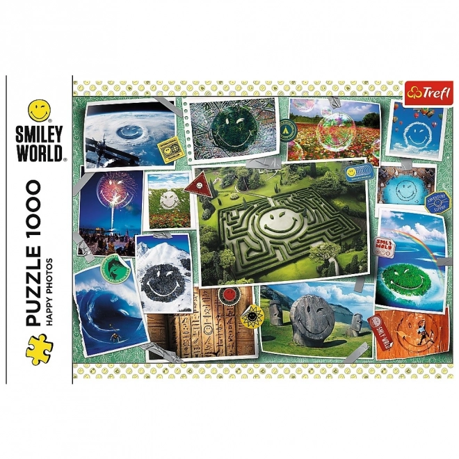 Puzzle Smiley: Glade billeder 1000 brikker