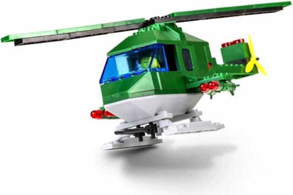 Cheva byggesæt helikopter – kampmodel med besætning
