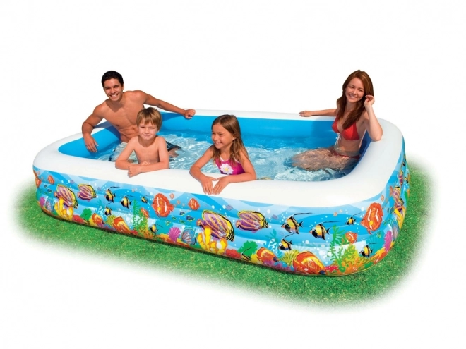 58485NP Bazén rektangulær - familie