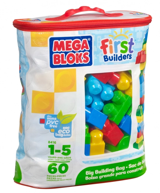 Mega Bloks Først Byggere Klodser i plastikpose 60 stk