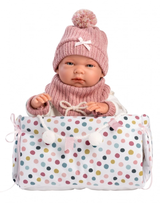 Påklædning til babydukke New Born med tilbehør