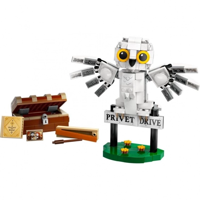 LEGO Harry Potter Hedwig ved Privet Drive