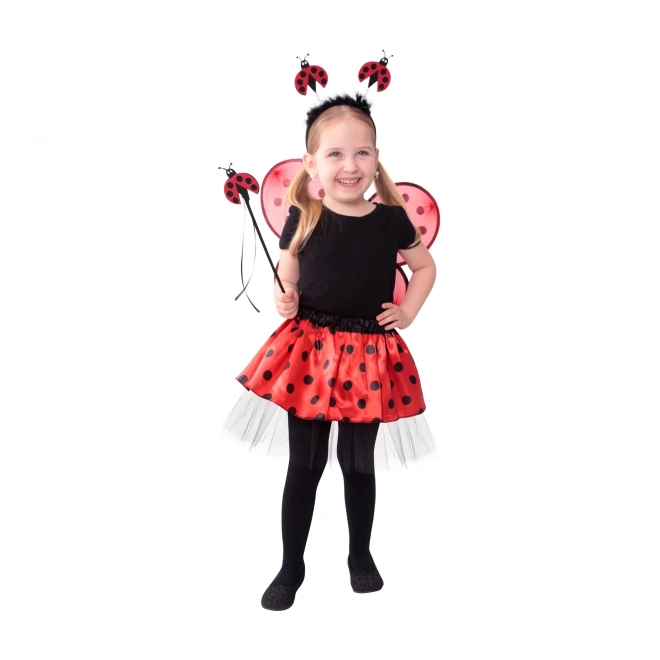 Børnekostume mariehøne
