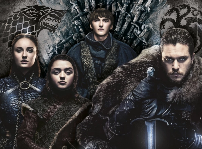 500-brikkers puslespil Game of Thrones