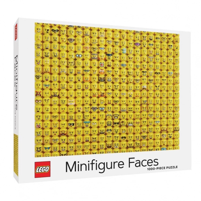 Chronicle Books LEGO minifigurans ansigter puslespil 1000 brikker