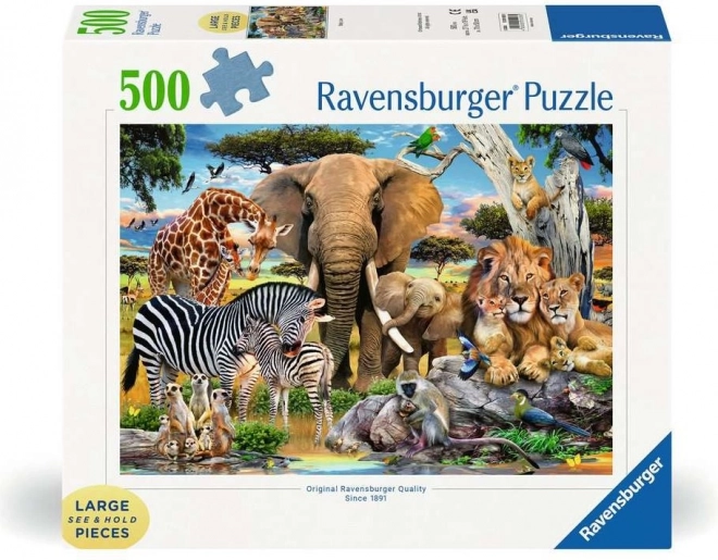 RAVENSBURGER Puslespil Forældre Kærlighed XXL 500 stykker