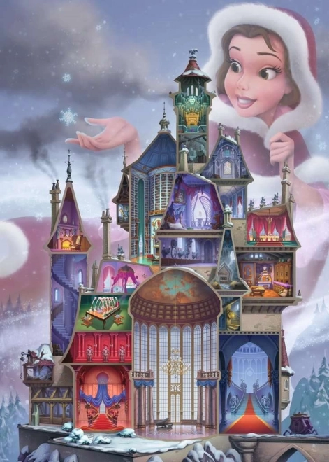 Puslespil 1000 brikker Disney Bella