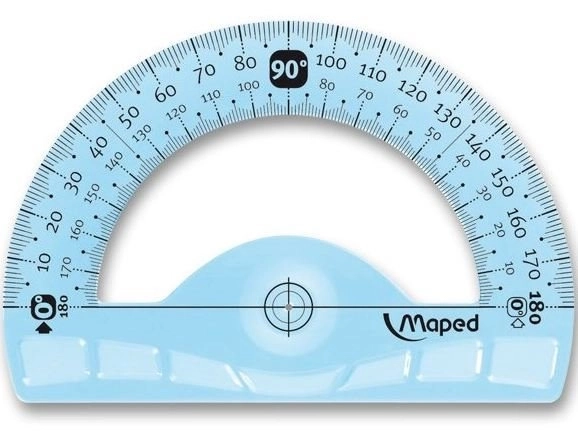 MAPED Bøjelig vinkelmåler (mix)