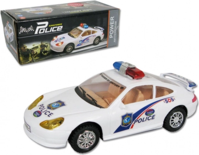 Politi-bil på batteri