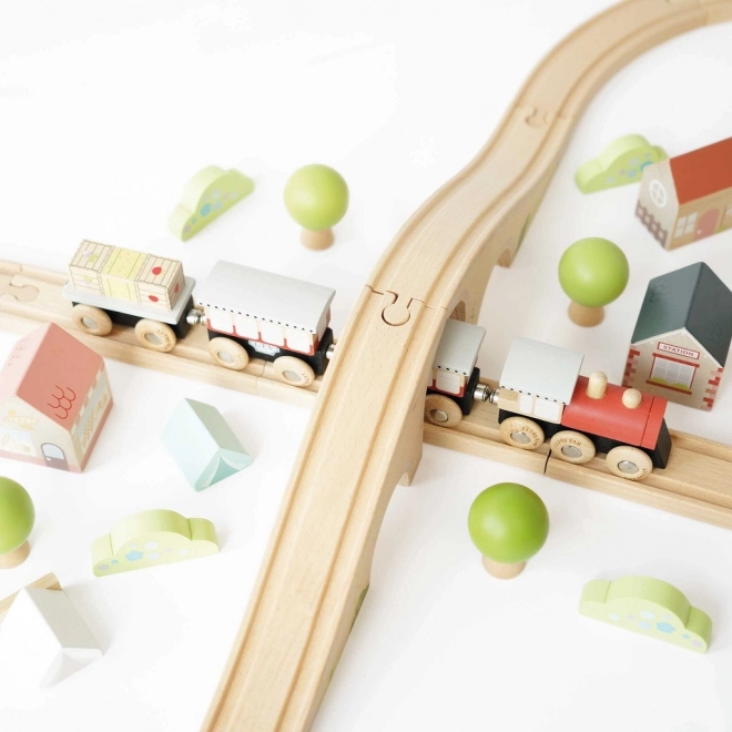 Le Toy Van træjernbanesæt til børn
