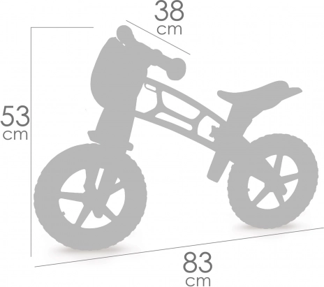 Vokser med barnet: sæde 34–42 cm
