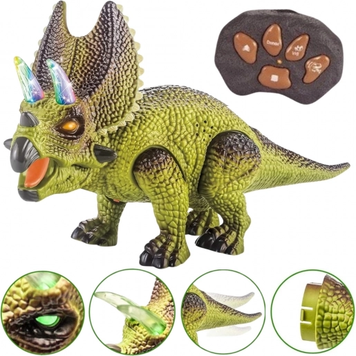 Woopie Fjernstyret RC Robot Triceratops