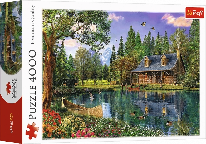 Puzzle Eftermiddagens Idyl 4000 Dele