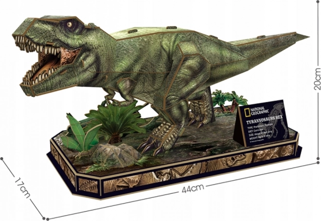3D-puslespil National Geographic - T-Rex