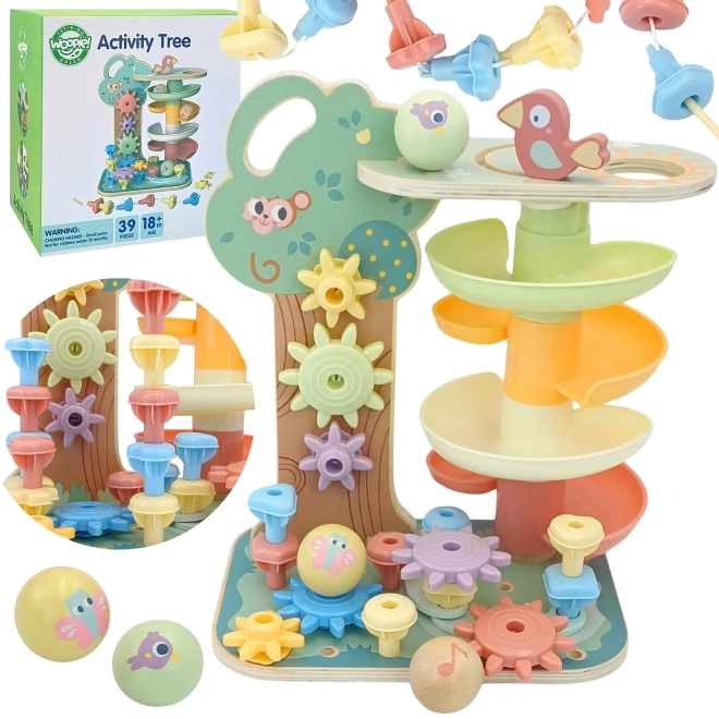Woopie Green - Aktivt Træ Montessori 4v1 FSC