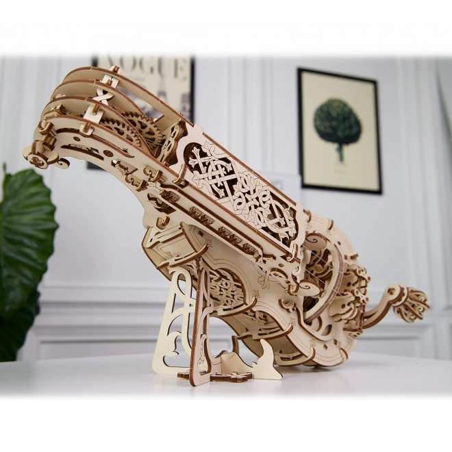 Ugears 3D Træmekanisk Puslespil Hurdy-Gurdy