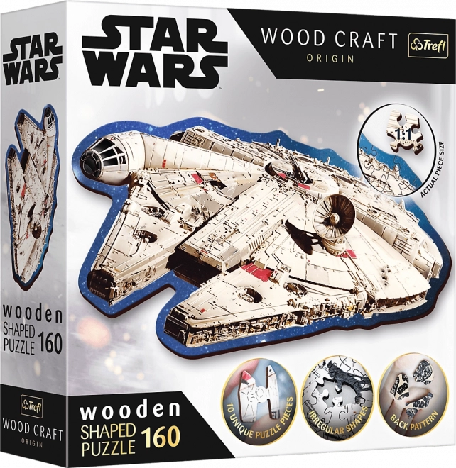 Træpuslespil STAR WARS 160 brikker