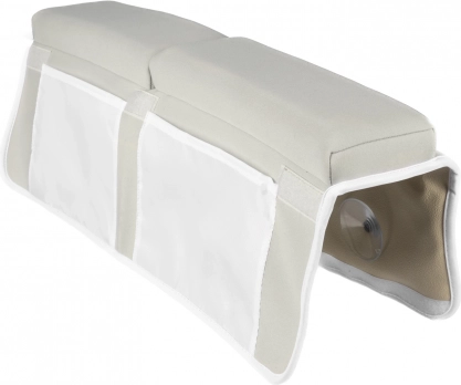 Badeunderlag beige med lommer