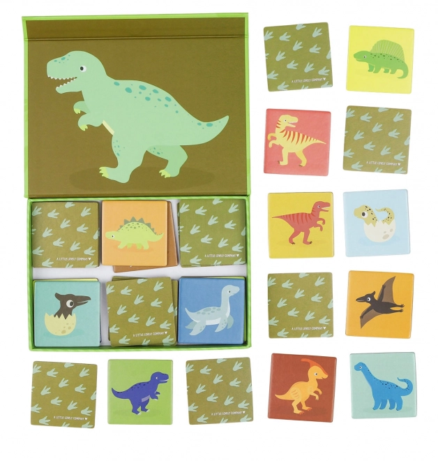 A Little Lovely Company pexeso dinosaurer