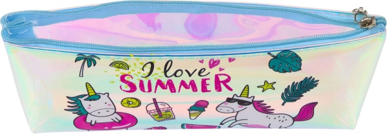 Glat lynlås med stjernevedhæng